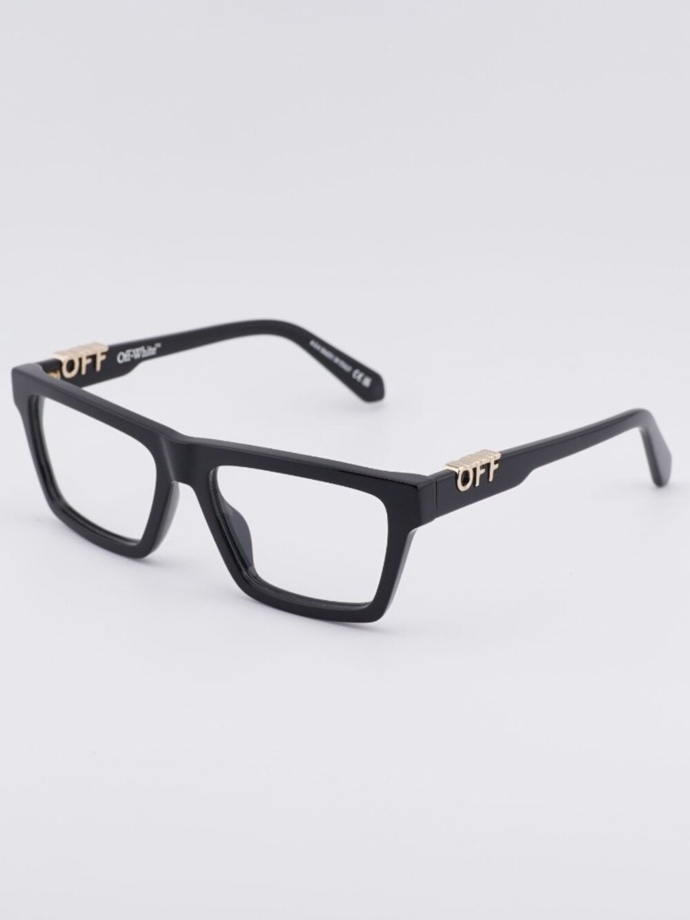 Off-White OERJ07B STYLE 7B 1000 Eyeglasses Black 55mm Rectangle Frame